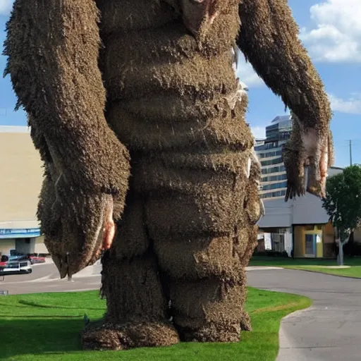 Prompt: a 10 foot tall abomination