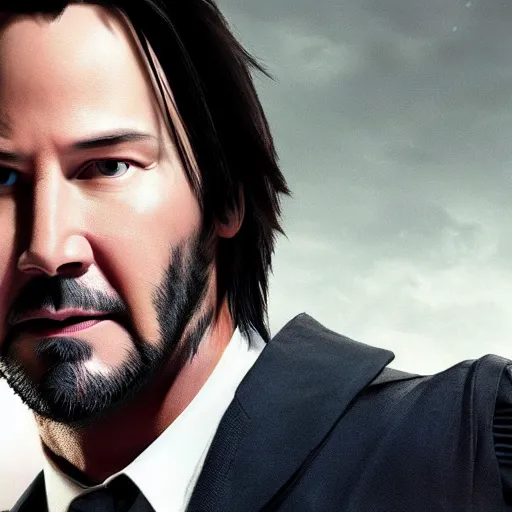 Image similar to Keanu reeves as Captain America 4K quality super realistic