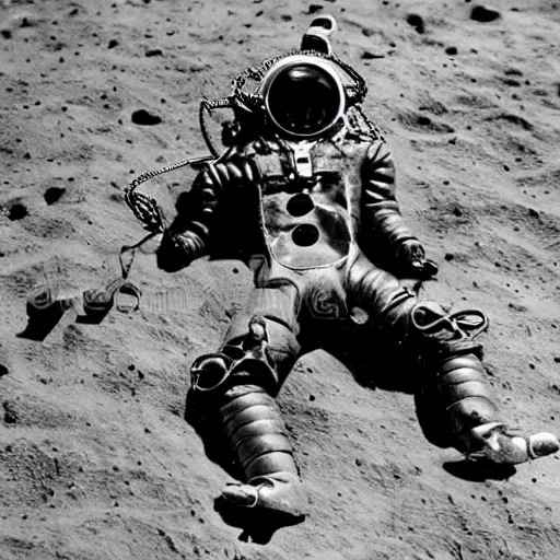 Image similar to detailed photo of an early diving suit with copper helmet diver holding a stratocaster electric guitar on the moon. old diving suit pictures. old diving suit. old copper diving suit. old diving suit stock photos. detailed