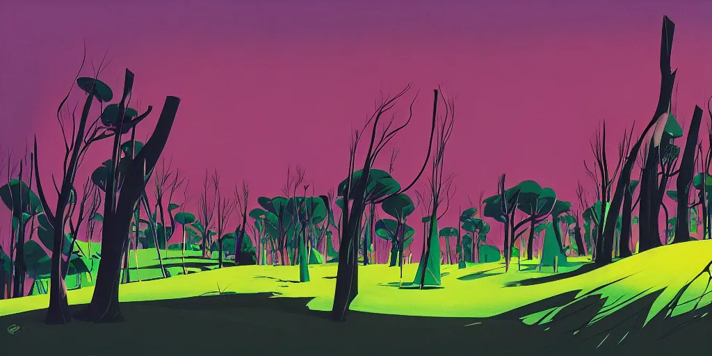 Image similar to sioux camp, gouache, animated film, stylised, illustration, by eyvind earle, scott wills, genndy tartakovski, syd mead