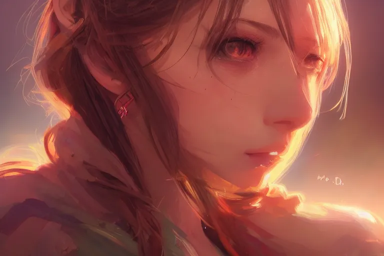 Image similar to a beautiful girl, look at the camera,intricate, highly detailed, digital painting, Pixiv, Artstation, official media, anime key visual, concept art, rich vivid colors, ambient lighting, sharp focus, illustration, art by WLOP