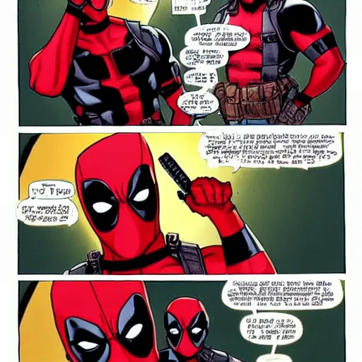 Image similar to Deadpool got a love letter