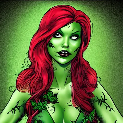 Image similar to poison ivy from batman