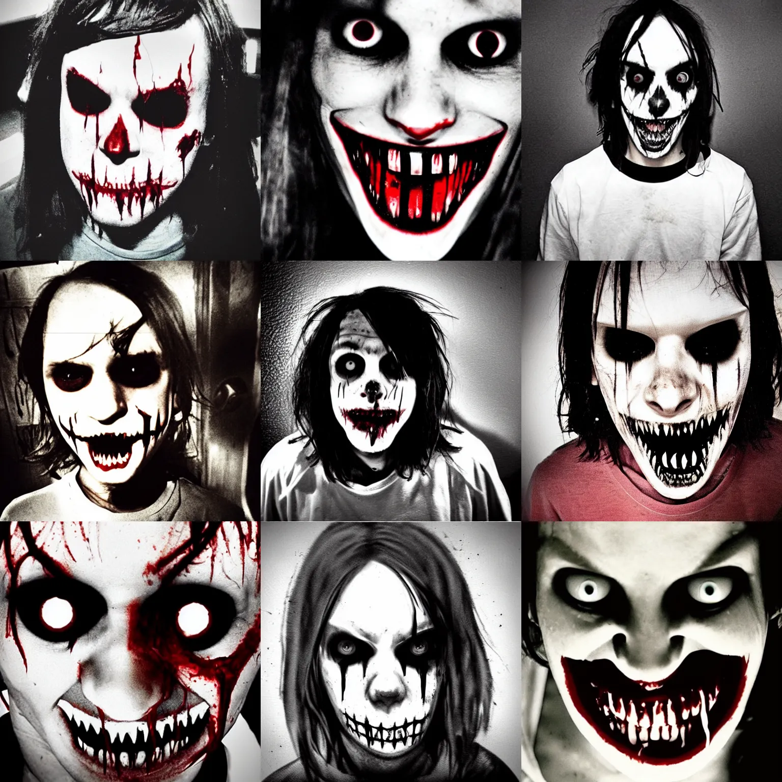 Jeff Killer Scary - AI Photo Generator - starryai