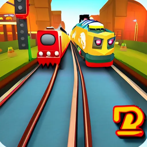 Image similar to subway surf