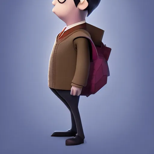 Prompt: Venomic Harry Potter profile picture by Pixar, asymmetrical, Organic Painting , Matte Painting, geometric shapes, hard edges :2 by Goro Fujita:4