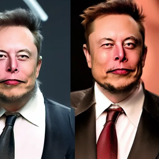 Image similar to chewbacca elon musk