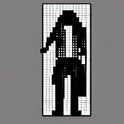 Image similar to Michael Jackson, Pixel Art