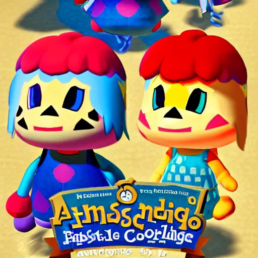 Prompt: mystique as a character in animal crossing