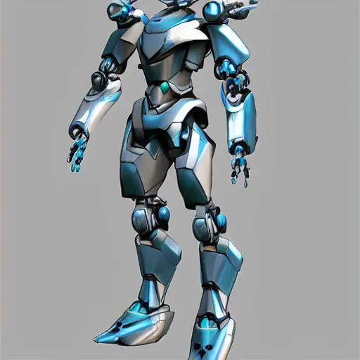 Image similar to concept artod a mecha armor suit based off of a cat render ultra unreal engine 5