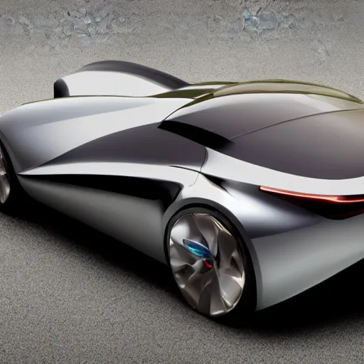 Prompt: concept car design winning awards,