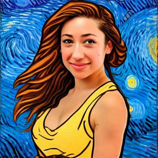 Image similar to painting of remy lacroix, van gogh style