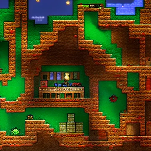 Image similar to Terraria