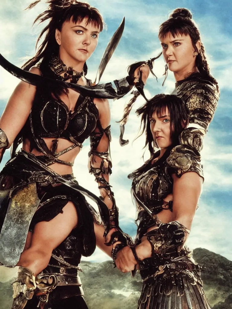 Image similar to Xena the Warrior Princess