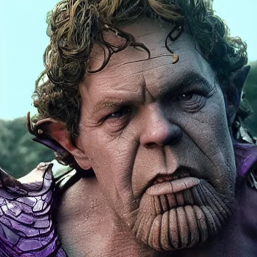 Prompt: Thanos as Frodo Baggins
