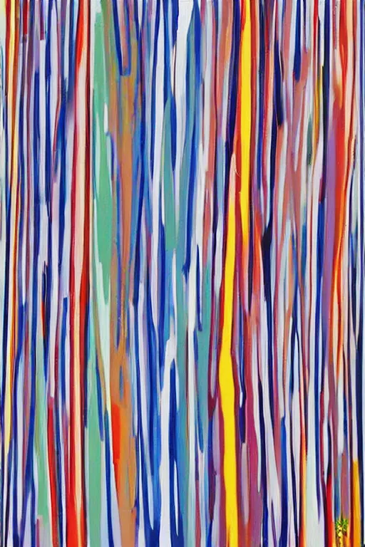 Image similar to “KPainting by Bridget Riley”