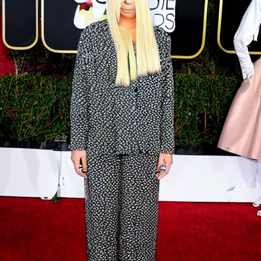 Image similar to Sia Furler red carpet