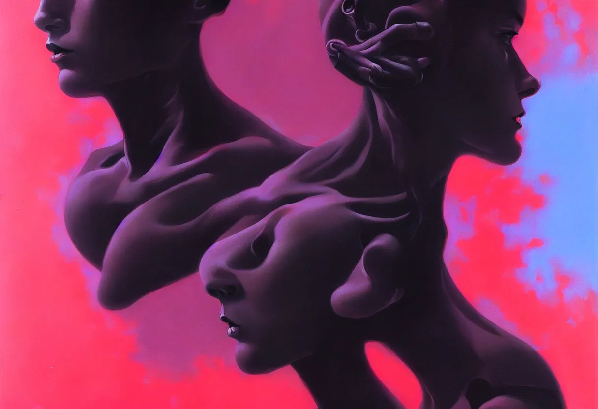 Image similar to lungs filled with black oil, vivid colors, neon, art by ( ( ( kuvshinov ilya ) ) ) and wayne barlowe and francis bacon and artgerm and wlop and william - adolphe bouguereau