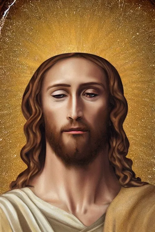 Image similar to jesus facepalm, photorealistic