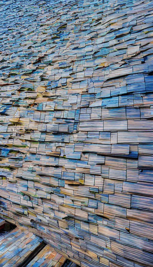 Image similar to color pentax photograph of a pristine frank gehry seawall. wide angle. very epic!