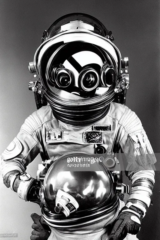 Image similar to extremely detailed studio portrait of space astronaut, alien tentacle protruding from eyes and mouth, slimy tentacle breaking through helmet visor, shattered visor, helmet is off, full body, soft light, disturbing, shocking news, award winning photo by james van der zee