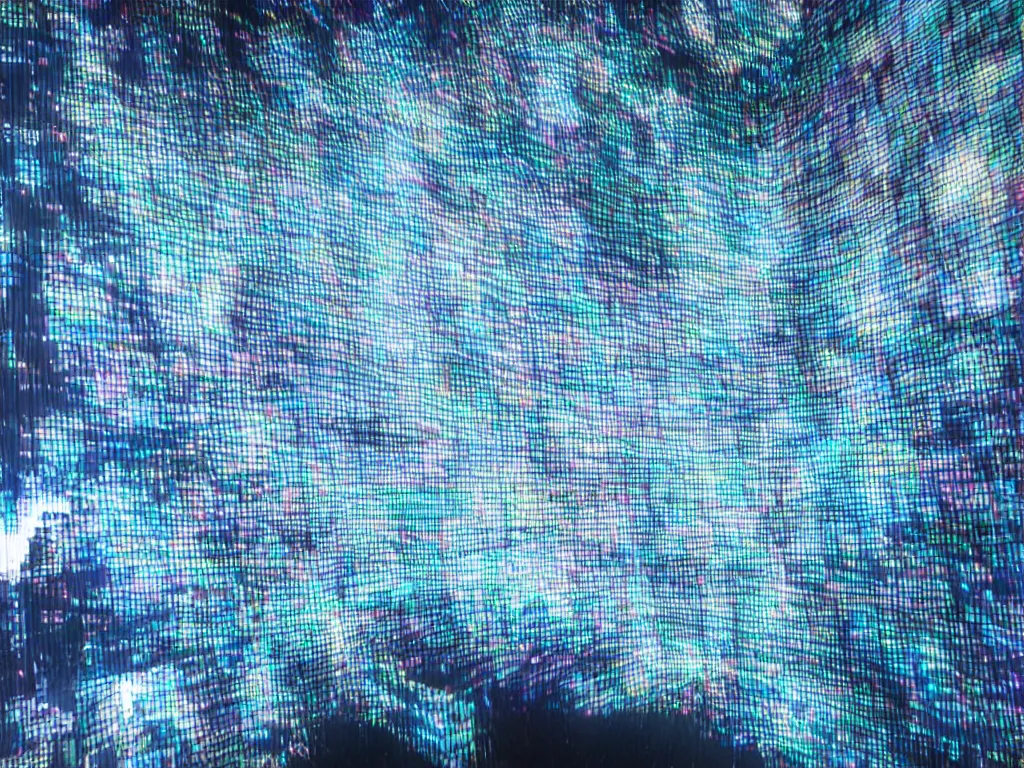 Prompt: gigantic curved cyberscreens projecting a reference sheet, perfect lighting pixel sorting