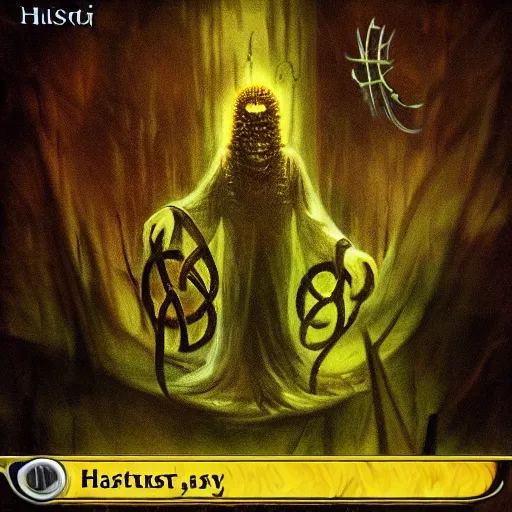 Prompt: hastur, dark gloomy atmospheric