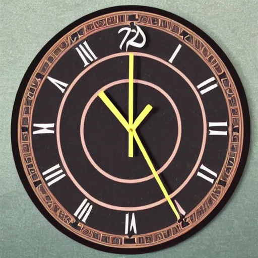 Image similar to clock arabic numerals