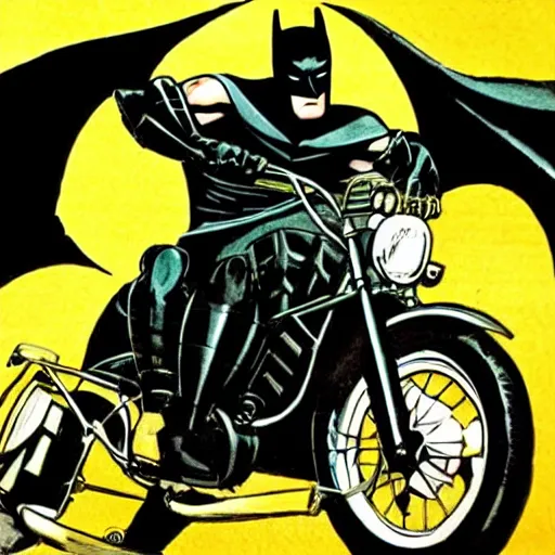 Image similar to batman falling off a bike