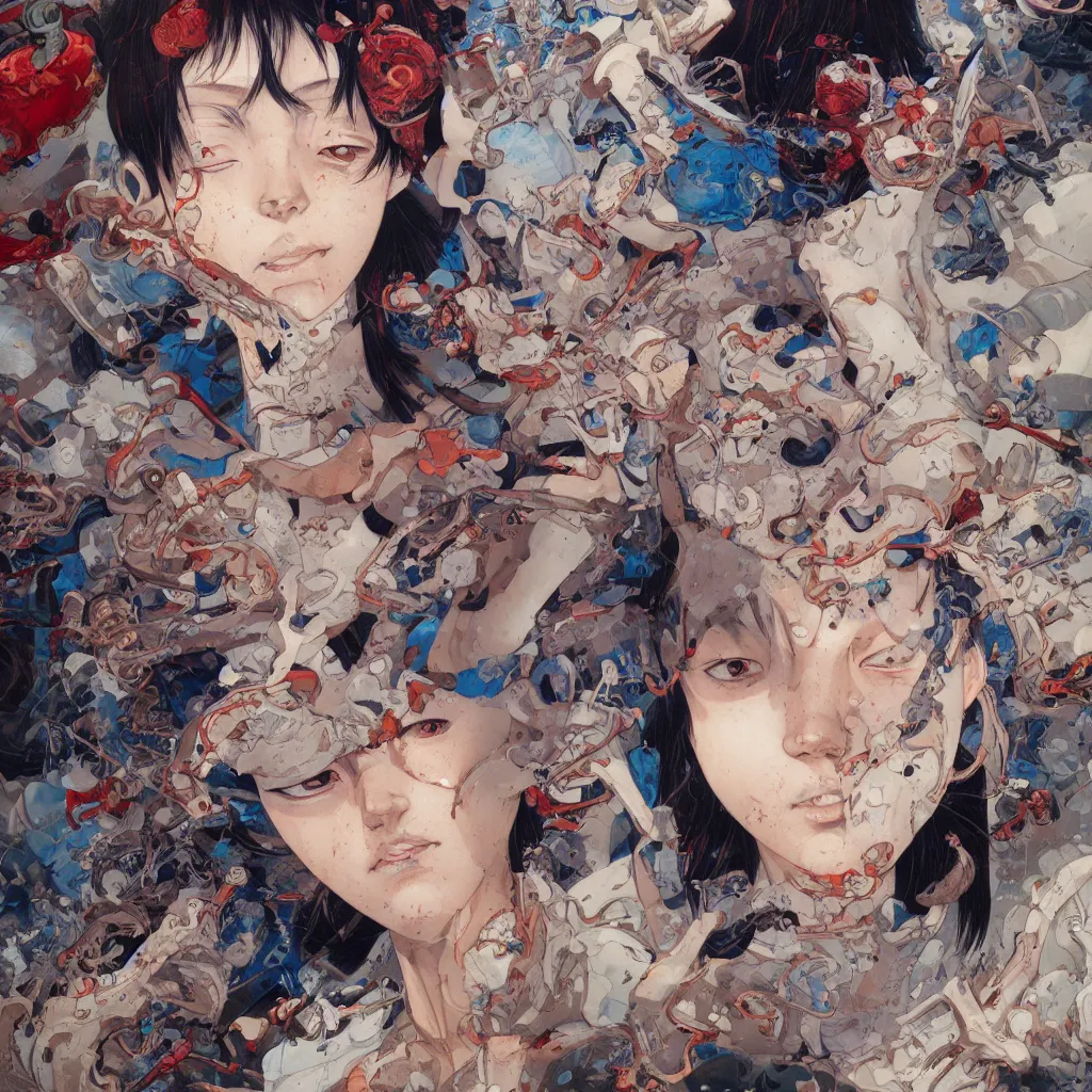 Image similar to citizen portrait soft light painted by james jean and katsuhiro otomo and erik jones, inspired by akira anime, smooth face feature, intricate oil painting, high detail illustration, sharp high detail, manga and anime 1 9 9 9