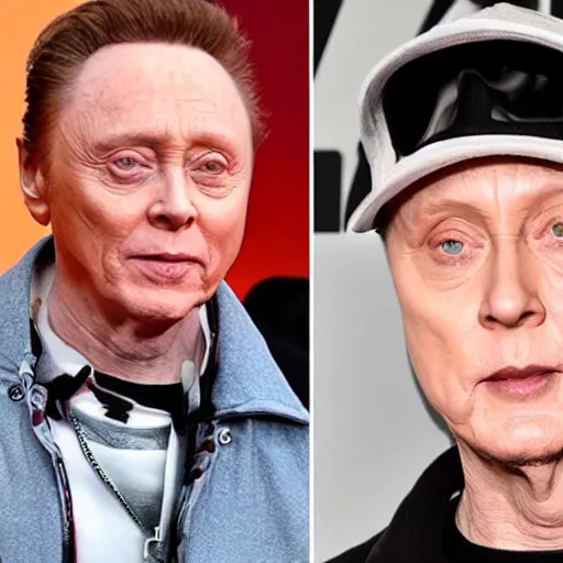 Prompt: Eminem co-stars with Christopher Walken, PG-13 action buddy flick