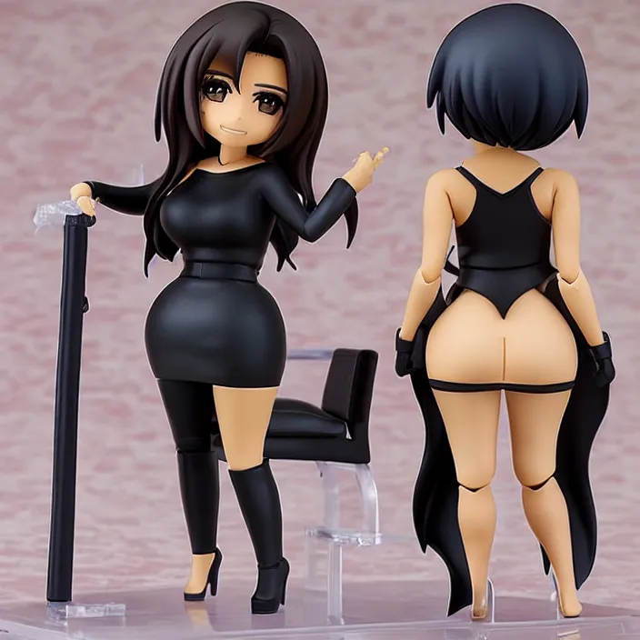 Image similar to kim kardashian, an anime nendoroid of kim kardashian, figurine, detailed product photo