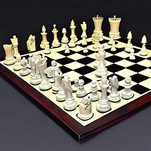 Image similar to the matrix chess set