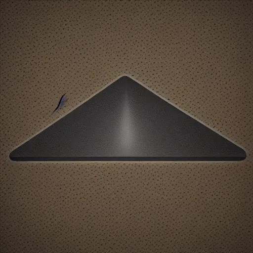 Image similar to black triangle ufo