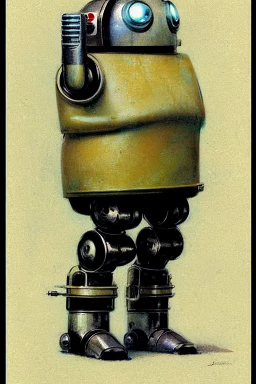 Image similar to ( ( ( ( ( 1 9 5 0 s retro future android robot fat singer. muted colors., ) ) ) ) ) by jean - baptiste monge,!!!!!!!!!!!!!!!!!!!!!!!!!