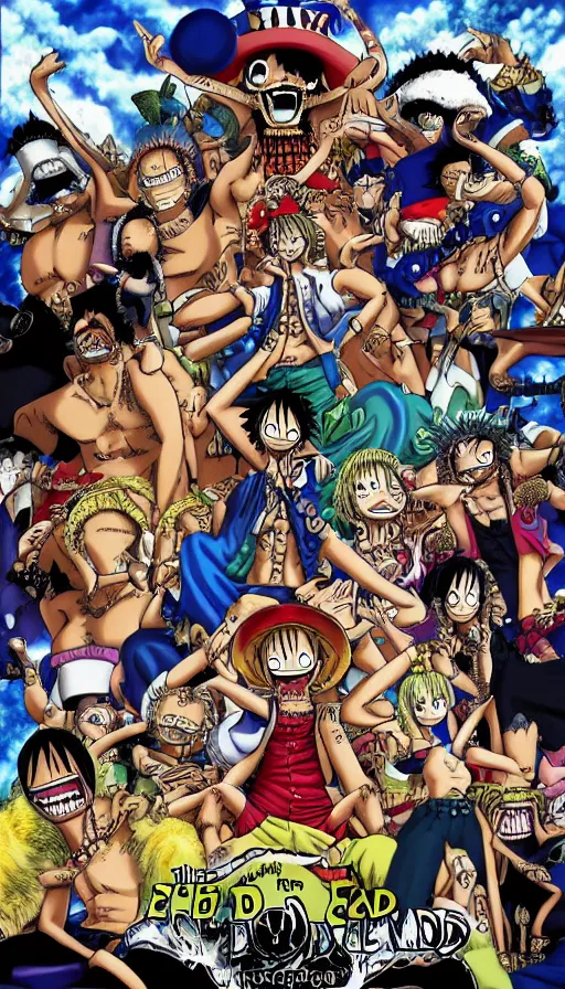 Image similar to the end of the world, from one piece