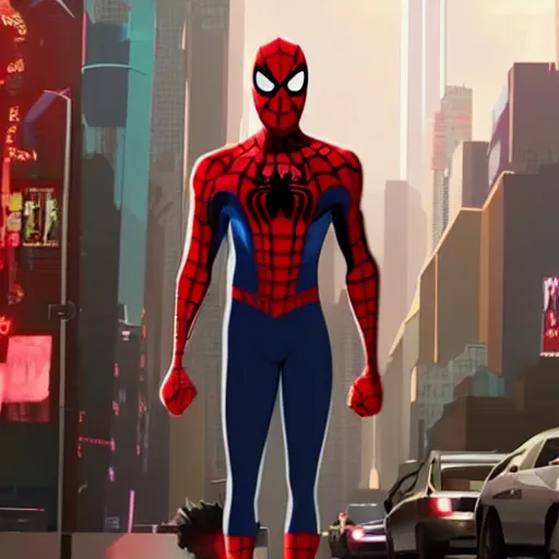 Image similar to Kanye West in Spider-Man: Into the Spider-Verse (2018)