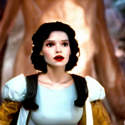 Prompt: Snow White in Aliens (1986), highly detailed, high quality, HD, 4k, 8k, Canon 300mm, professional photographer, 40mp, lifelike, top-rated, award winning, realistic, sharp, no blur, edited, corrected, trending