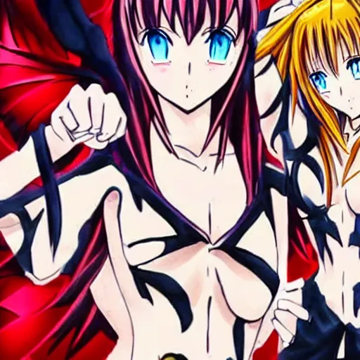 Image similar to highschool dxd tattoo