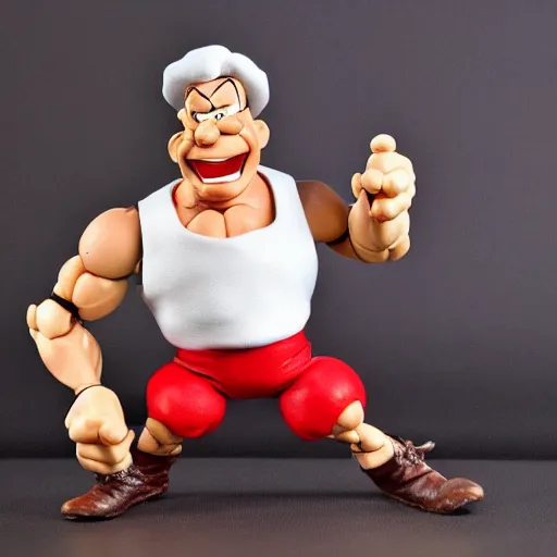 Image similar to popeye action figure,