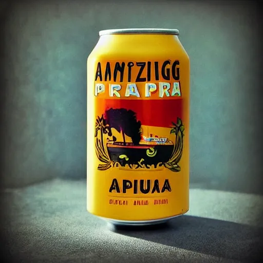 Prompt: amazing beer can design, ipa