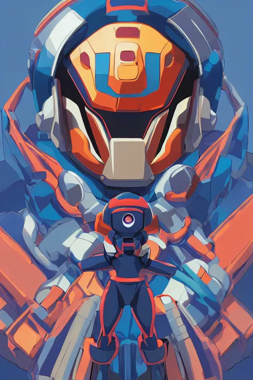 Image similar to robot ninja mask helmet megaman x zero rockman 2 0 2 2 switch game boss legacy collection fanart artsation, art gta 5 comics, behance hd by jesper ejsing, by rhads, makoto shinkai and lois van baarle, ilya kuvshinov, rossdraws global illumination ray tracing