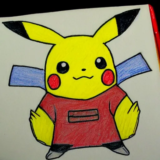 pikachu drawing colored | Discover