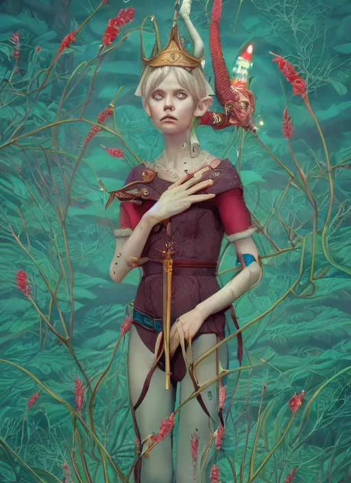 Image similar to cute elf :: by Martine Johanna and Simon Stålenhag and Chie Yoshii and Casey Weldon and wlop :: ornate, dynamic, particulate, rich colors, intricate, elegant, highly detailed, centered, artstation, smooth, sharp focus, octane render, 3d