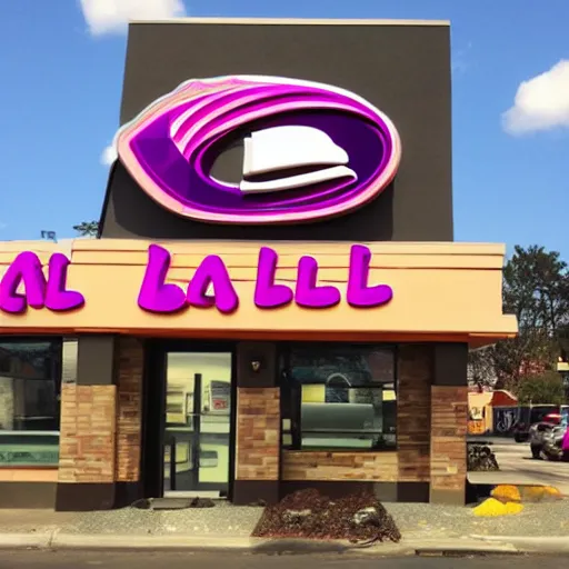 Image similar to infinitely recursive taco bell