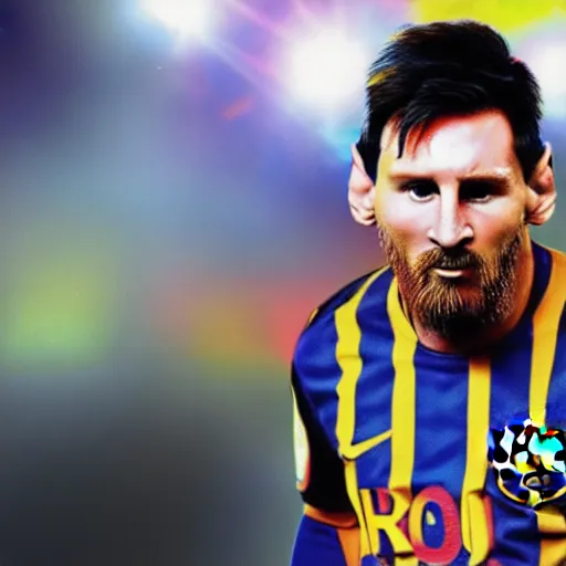 Prompt: Lionel Messi as an Avenger, Hyper realistic 8k
