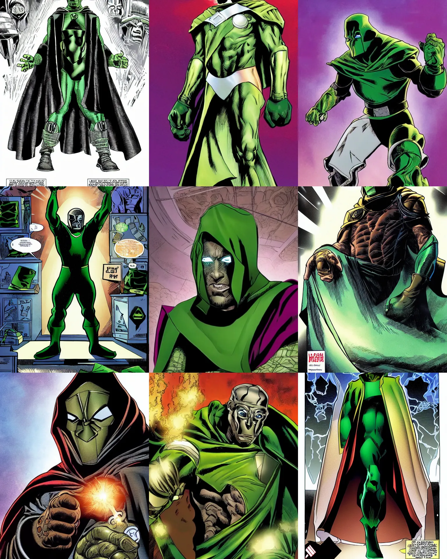 Prompt: Vince Pryce starring as Doctor Doom from The Fantastic Four Movie, Color, Modern