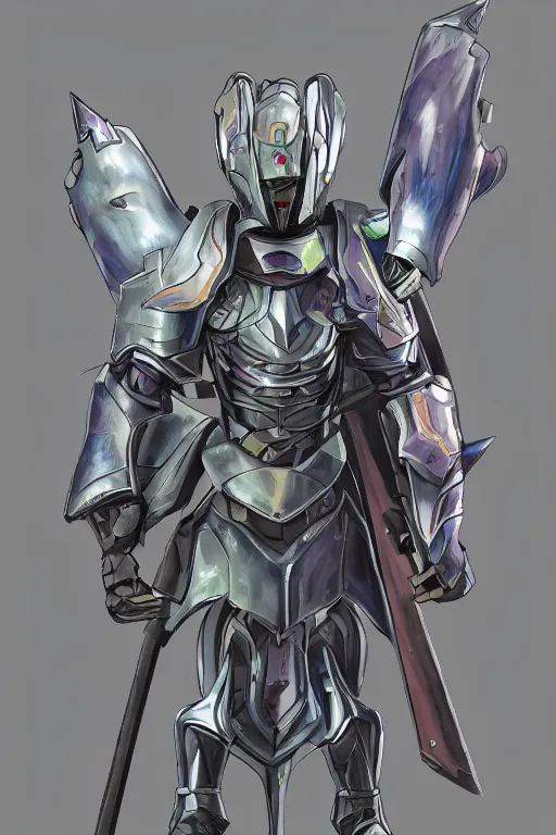 Image similar to helmet armor guardian destiny in witch queen illumination ray tracing hdr fanart arstation by sung choi robot ninja mask and eric pfeiffer and gabriel garza and casper konefal