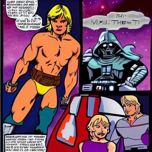 Image similar to he - man in a star wars scene