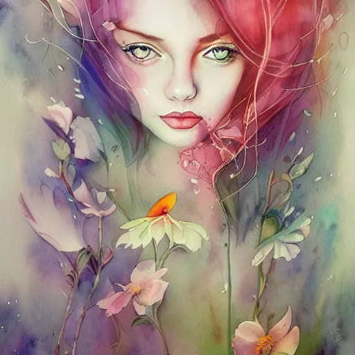 Image similar to watercolor bathroom by anna dittmann